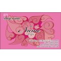 071　名刺　かわいい系　ピンク系（1箱100枚入）