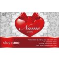101　名刺　かわいい系　レッド系（1箱100枚入）