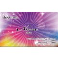 434　名刺　かっこいい系　パープル系（1箱100枚入）