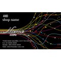 440　名刺　かっこいい系　ブラック系（1箱100枚入）