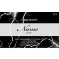 632　名刺　かっこいい系　ブラック系（1箱100枚入）